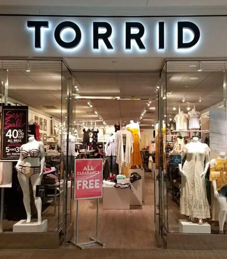 For fans of the clothing store, Torrid