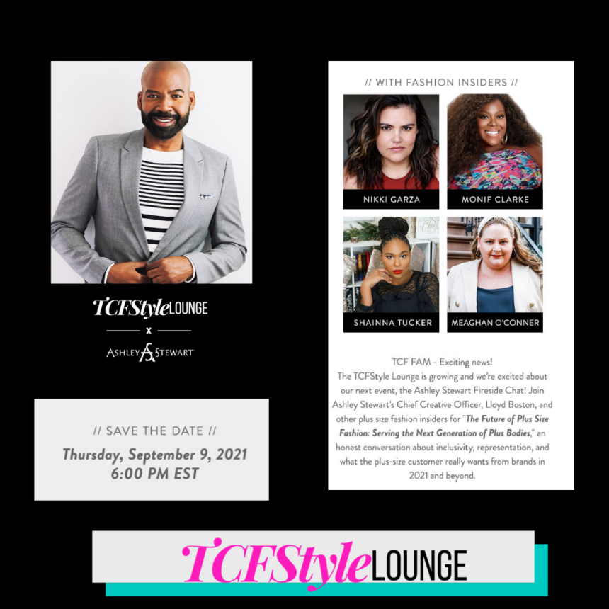 TCFStyle Lounge plus size fashion firechat