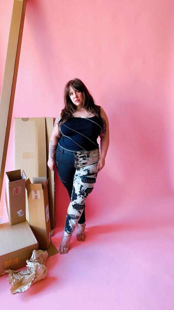 Image taken from Luvsick Plus website. Sustainable plus size brand