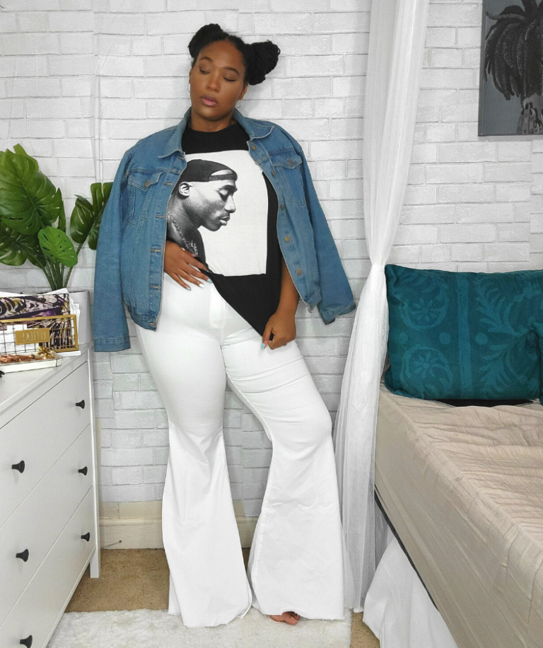 4 Fabulous Ways to Rock Plus Size White Jeans | The Curvy Fashionista