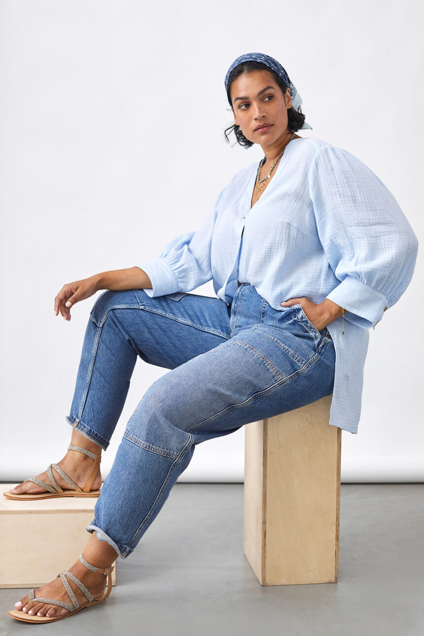 Anthropologie plus size jeans