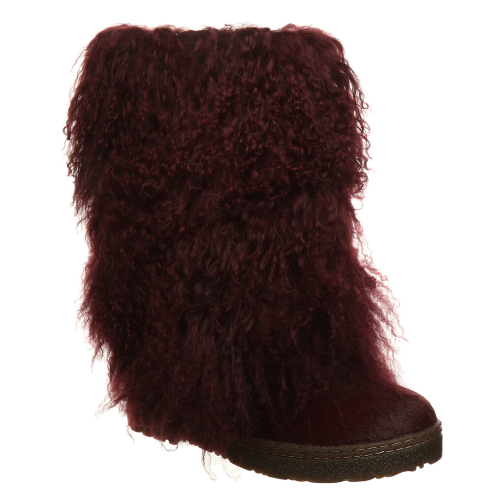 Fall and Winter Fur Boots from Bearpaw—Boetis Wine