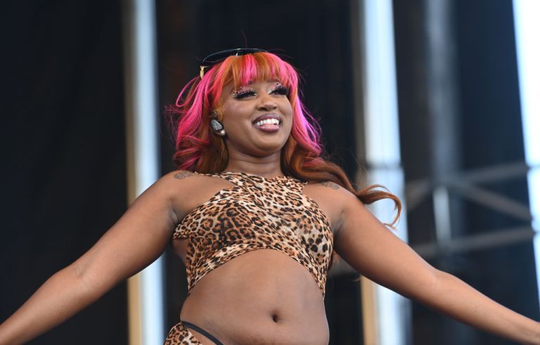 Yung Baby Tate on stage during Afropunk