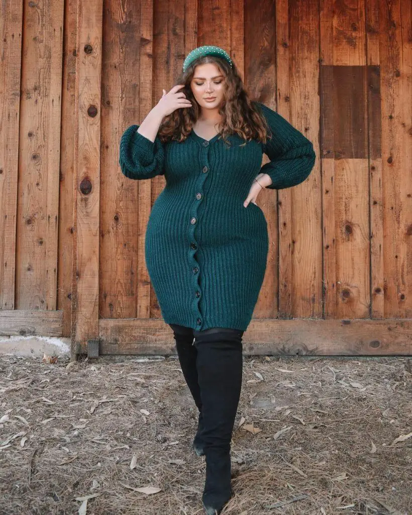 natalie d PLUS SIZE BLOGGER wide calf boot