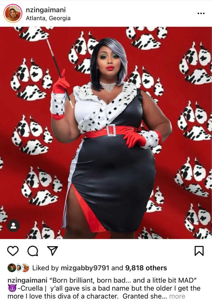 Nzinga IMani as Cruella