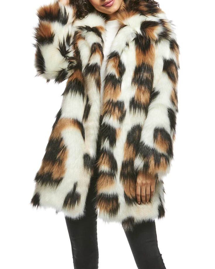 Legendary Leopard Faux Fur Coat