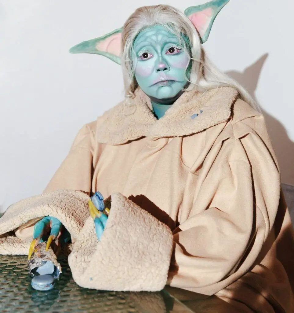 Lizzo as Grogu - best halloween looks