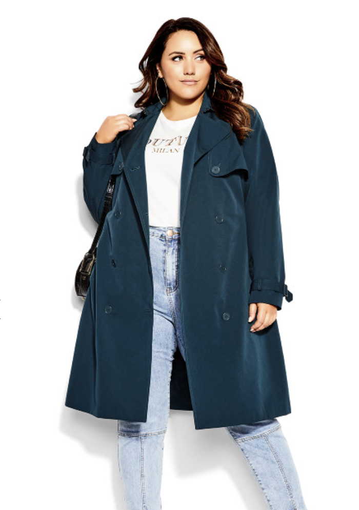 bladre flyde Rejsende 25 Stylish Plus Size Trench Coats That We Are Obsessed With! | The Curvy  Fashionista