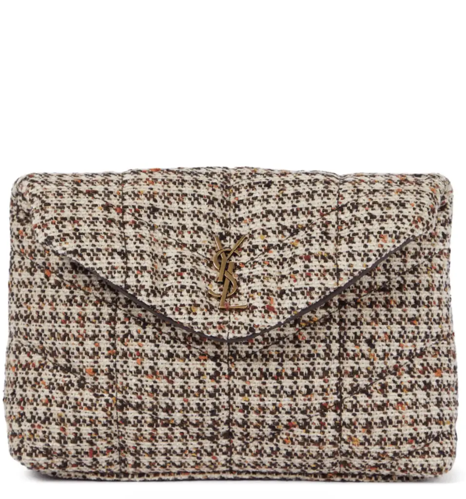 saint laurent tweed bag