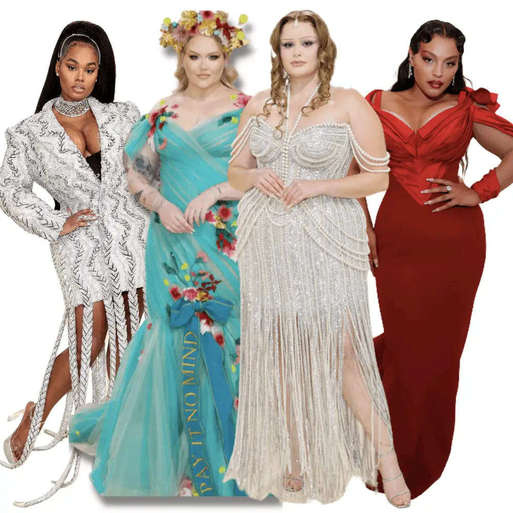 Plus size clearance met gala dresses