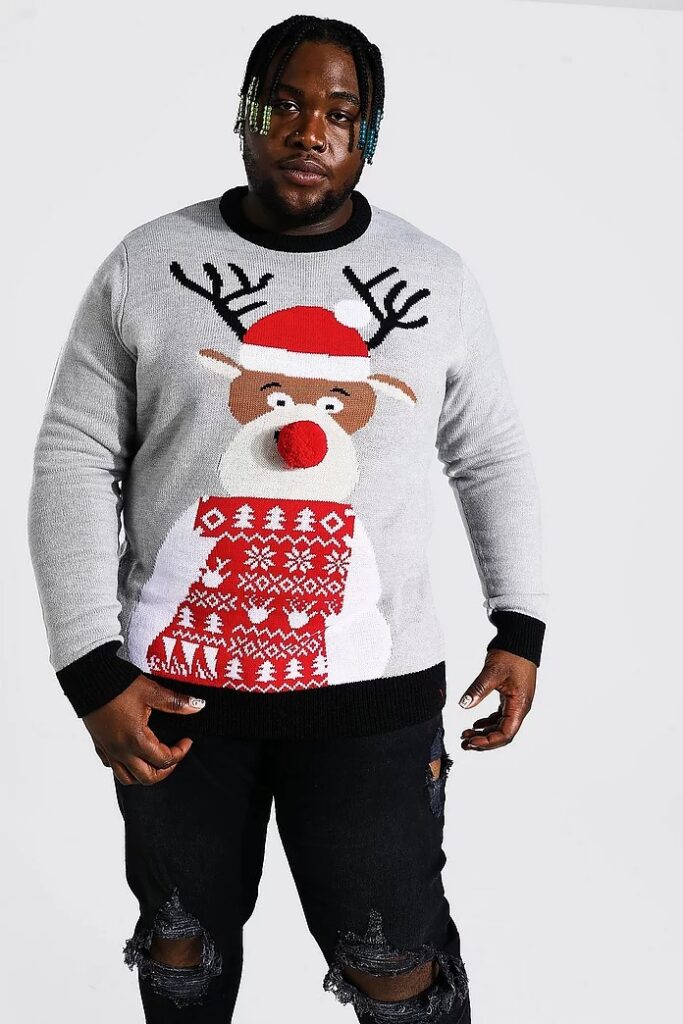 Streng inerti Sober Fun, Festive, and Bold! 9 Big and Tall Ugly Sweaters for the Holiday Season  | The Curvy Fashionista