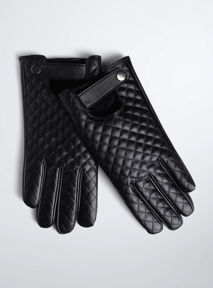 torrid quilted gloves
