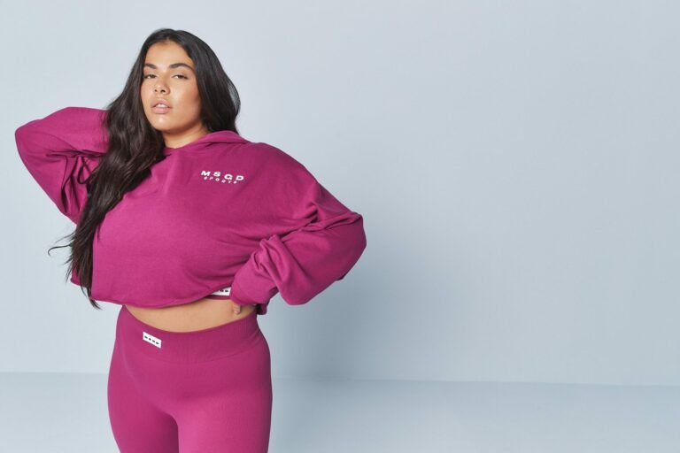 MSFG Active cropped sweatshirt