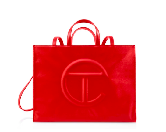 Telfar Large Red Shopping Bag 1 1 1 1 1 1