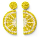 lemon bead drop earrings tabitha brown for target yellow 1