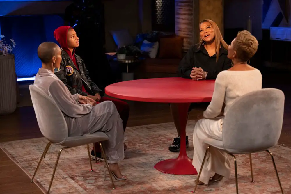 Queen Latifah on Red Table Talk (2)