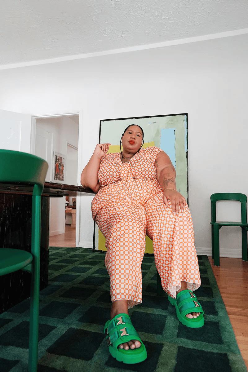 ITSMEKELLIEB X WRAY collection-Orange_Flowy_Pants