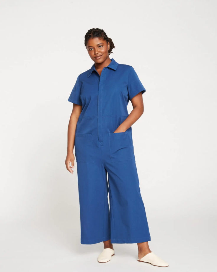 Kate Stretch Cotton Twill Jumpsuit 1 1 1