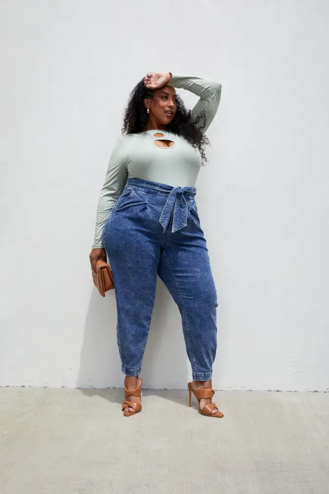 plus size denim  The Curvy Fashionista