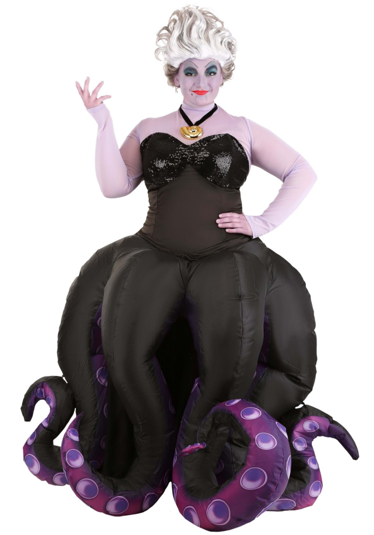 Plus Size Little Mermaid Ursula Costume 1