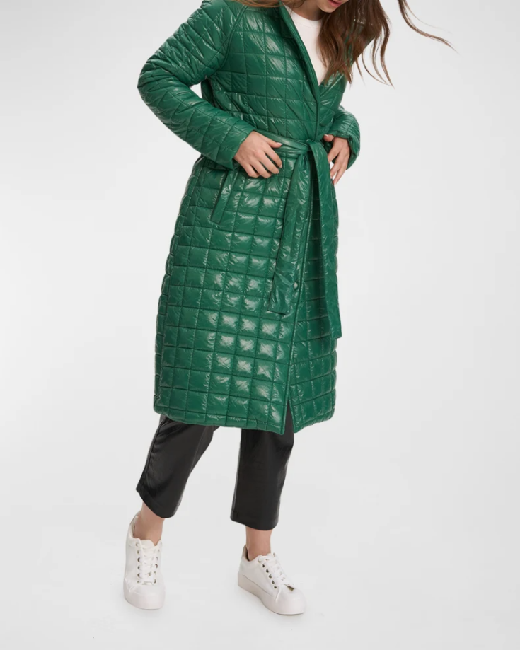 Alaia Quilted Puffer Coat 2