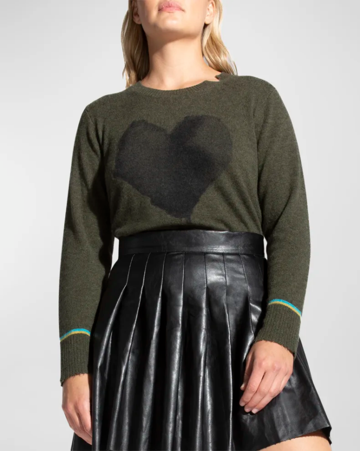 LISA TODD Plus Size Ice Breaker Cashmere Sweater 1