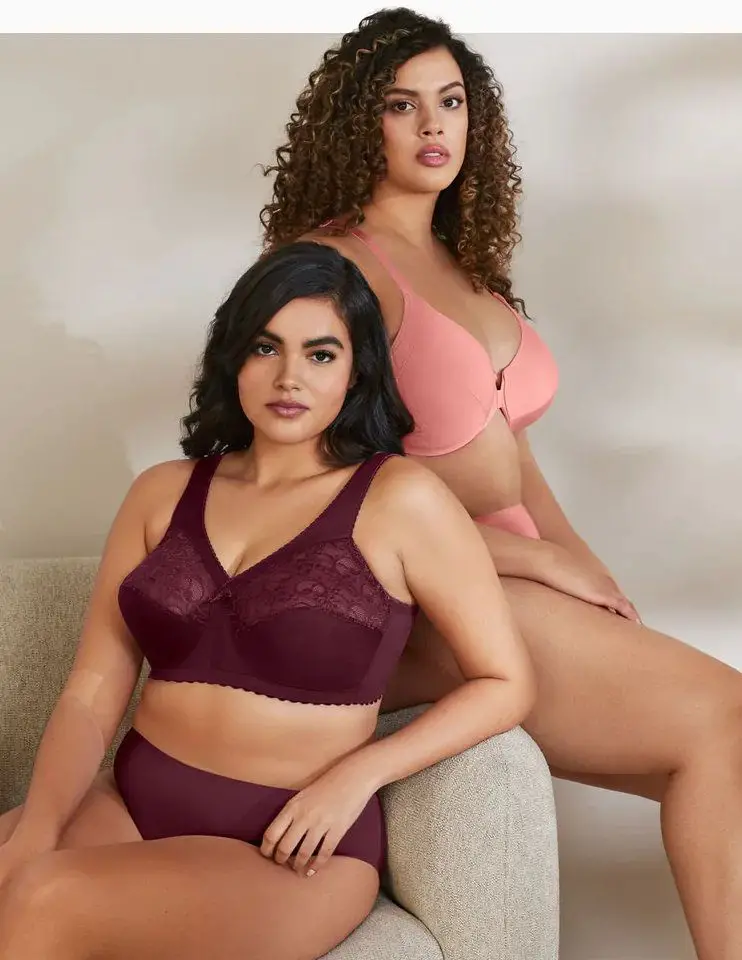 Plus size bra brand- Glamorise 