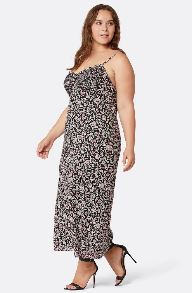 DAUPHINE MIDI COTTON DRESS- Joie Extended sizes