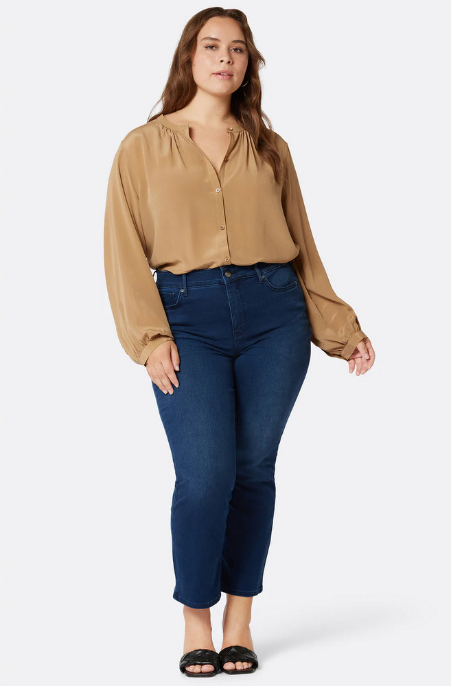FANO LONG SLEEVE SILK TOP- Joie Extended sizes