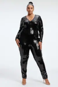 SEQUIN PARTY JUMPSUIT