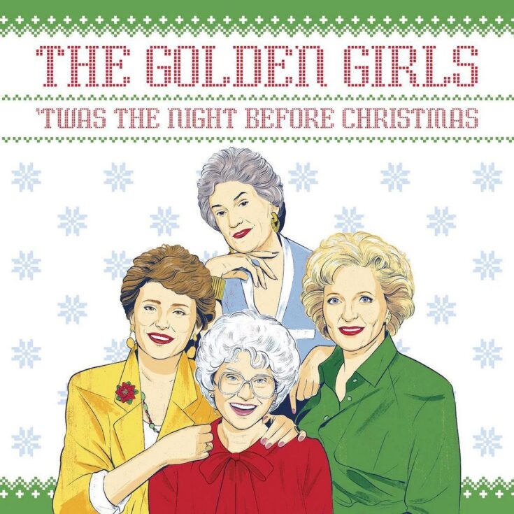 Image for The Golden Girls 'Twas the Night Before Christmas Book