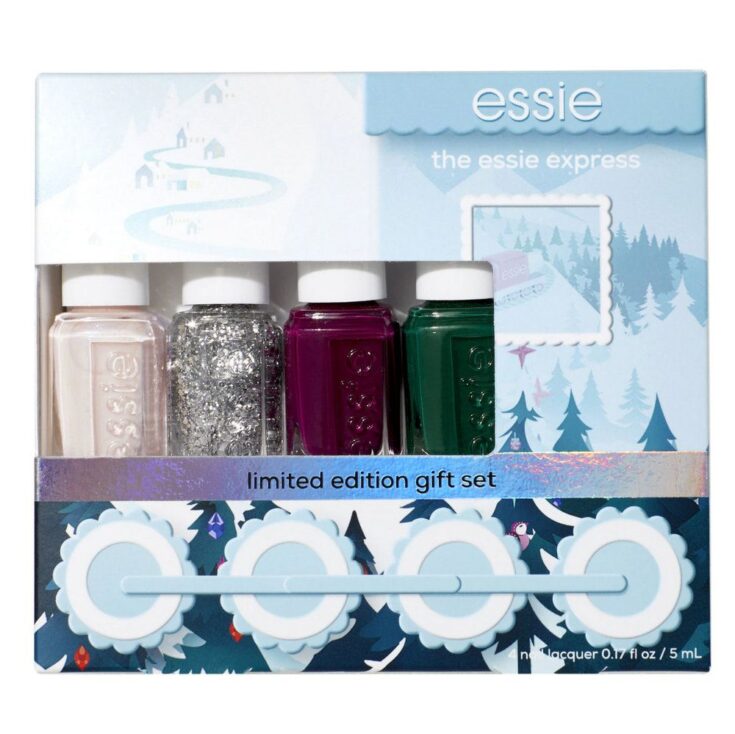 Image for essie Nail Polish The Essie Express: Polar Bolds 4 Piece Holiday Nail Kit