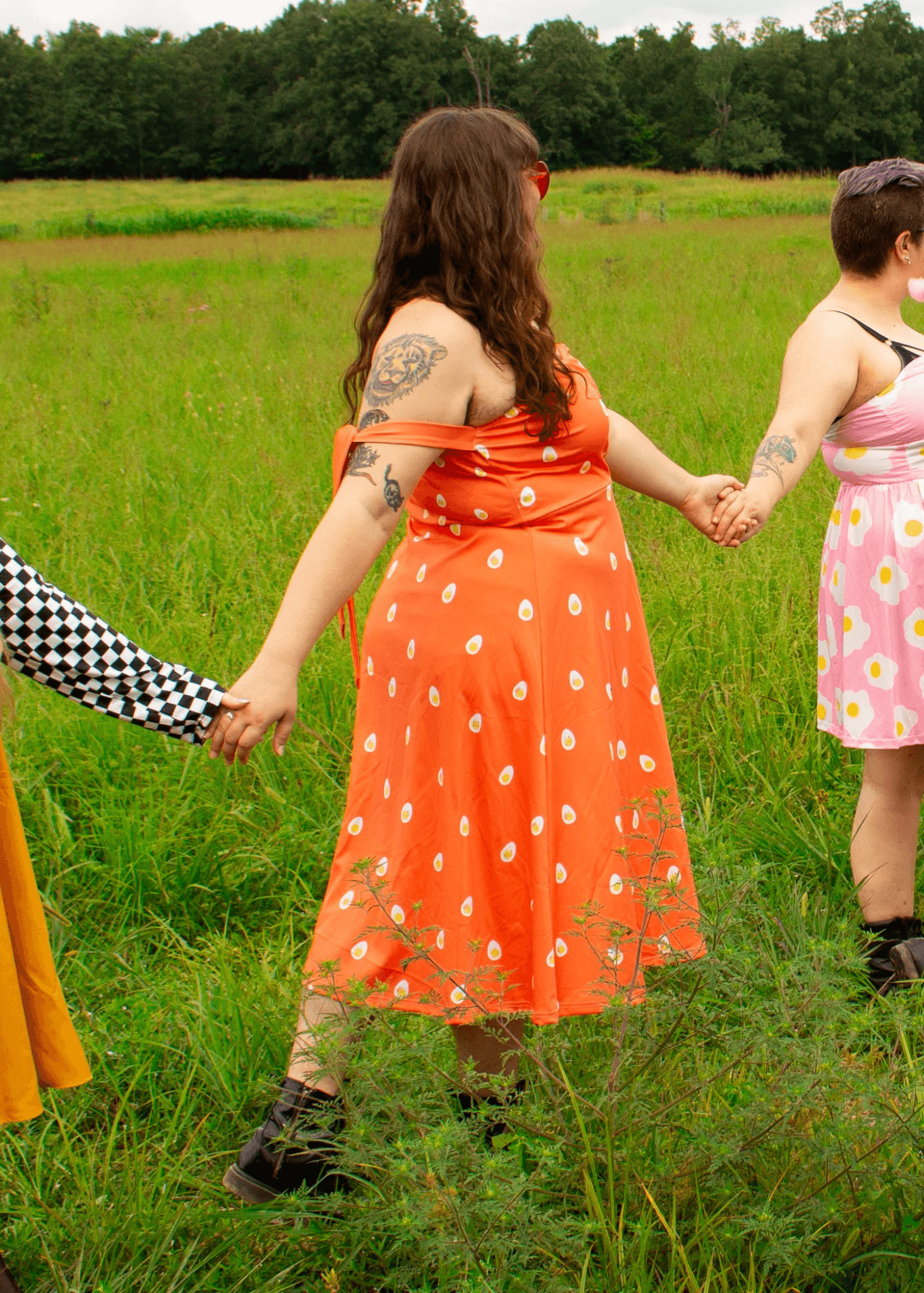 size inclusive indie brands- Deviled Egg Midi Dress