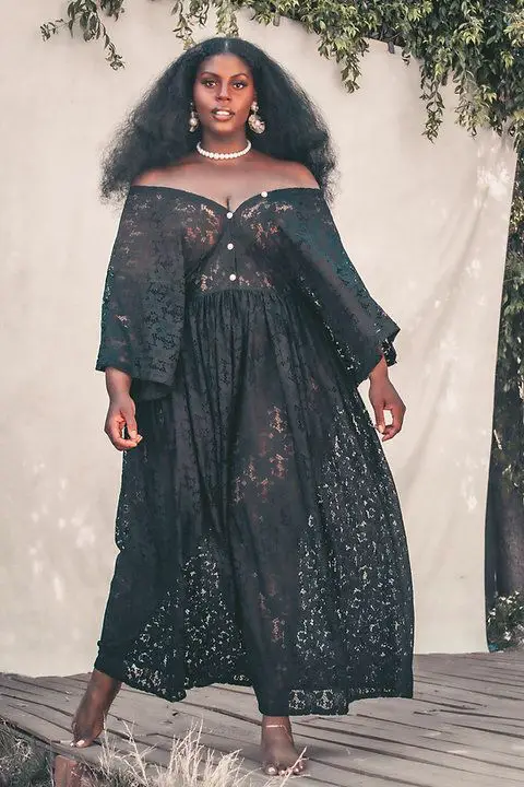 Zelie for she Spring Collection - Essence Maxi in Onyx