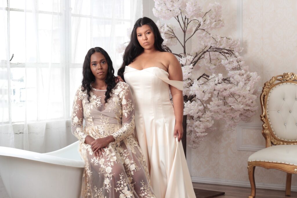 Sustainable Plus Size Wedding Brands - Nerecina Couture