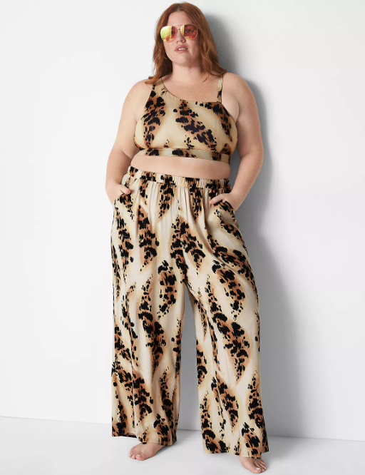 Wide Leg Cover Up Pant Lane Bryant