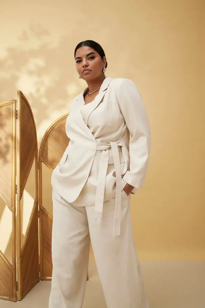 Eloquii summer plus size suit 6