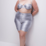 RUCHED BIKE SHORTS