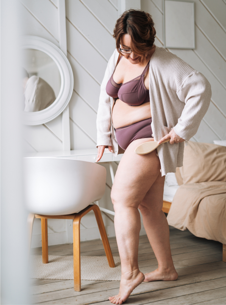 plus size woman getting a spa treatment- Korean Spa Experience