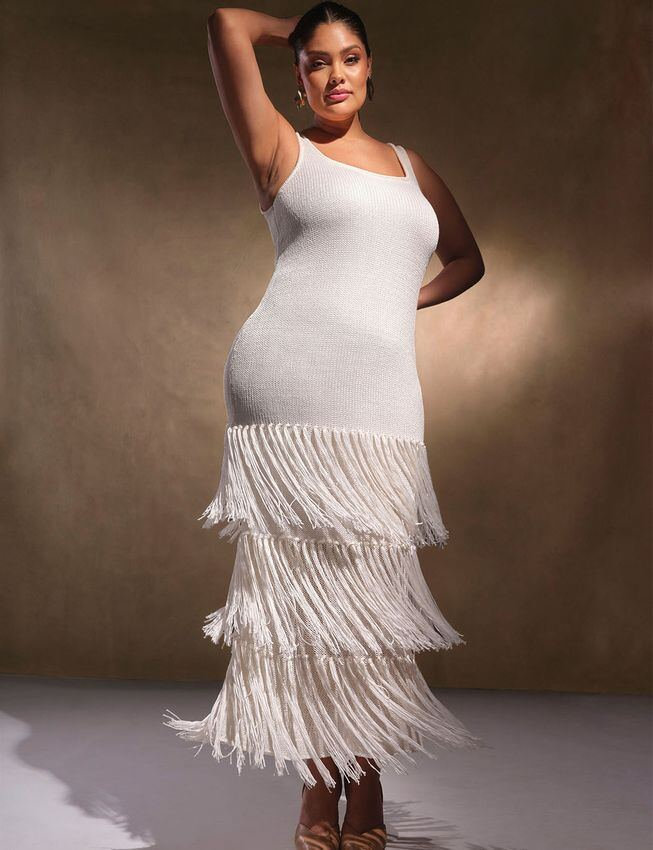 Keep it Chic and Cute! Here are 15 All White Plus Size Party Dresses