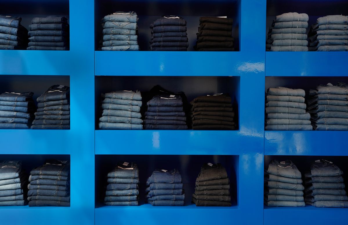 Plus Size Jeans at the Good American Flagship Store in Los Angeles