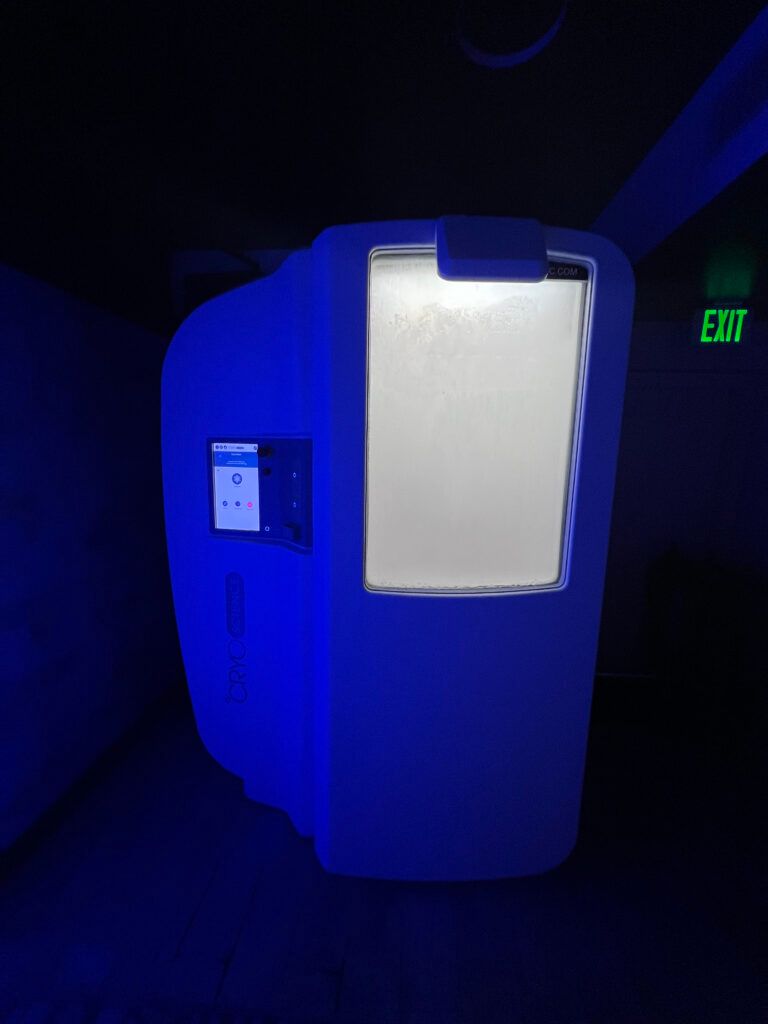 Plus size cryotherapy experience at True North Cryo