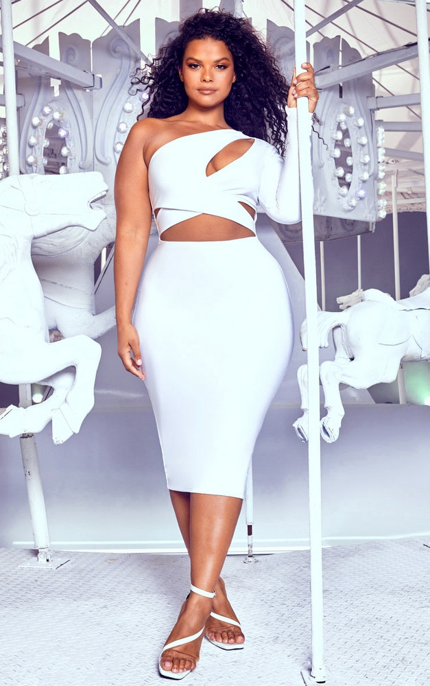 Misforståelse defile smal Keep it Chic and Cute! Here are 15 All White Plus Size Party Dresses | The  Curvy Fashionista