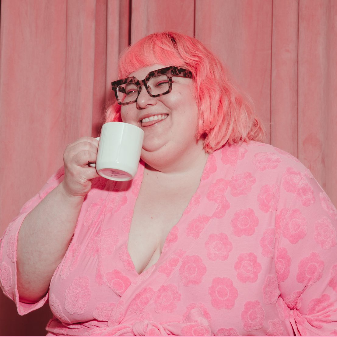 Plus size robes for summer- JOYTOAST x Peridot Robes