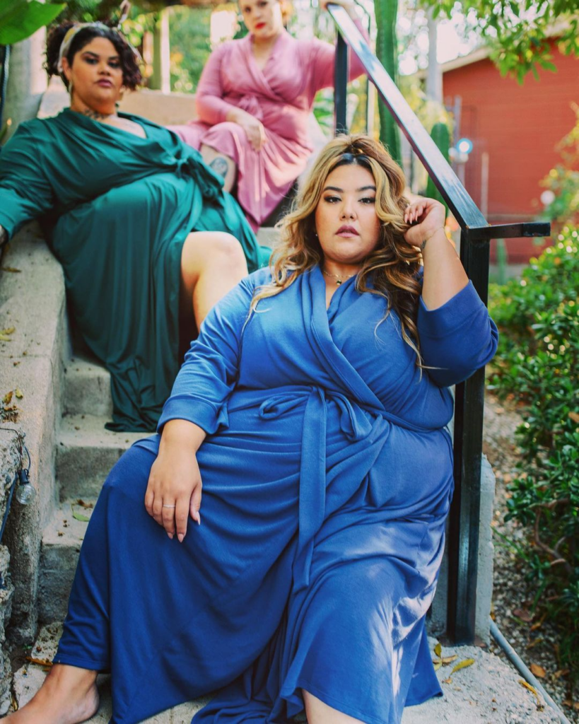 plus size robes for summer- The Kush Robes by PeridotRobes.com