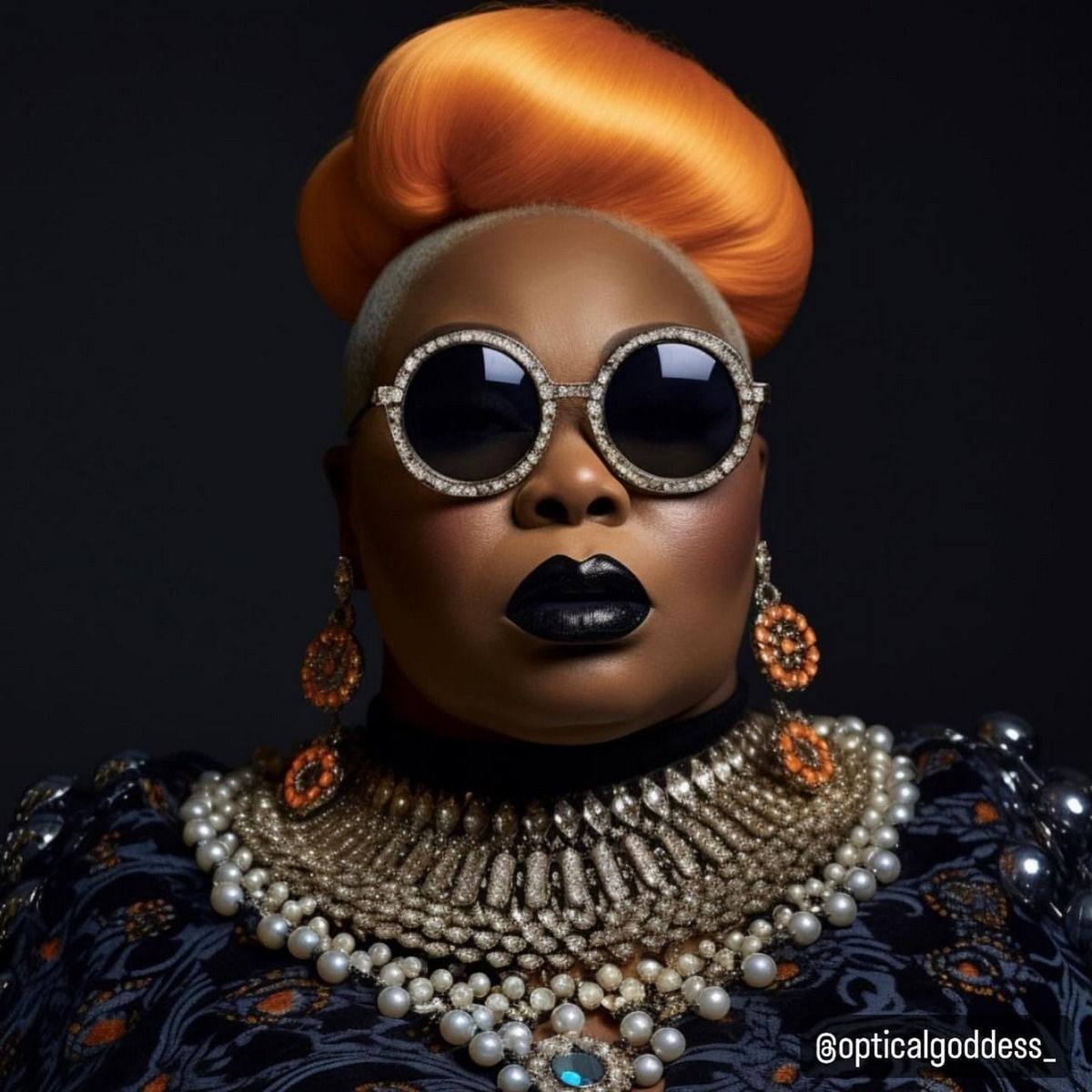 @OpticalGoddess_ Plus Size Eyewear Campaign