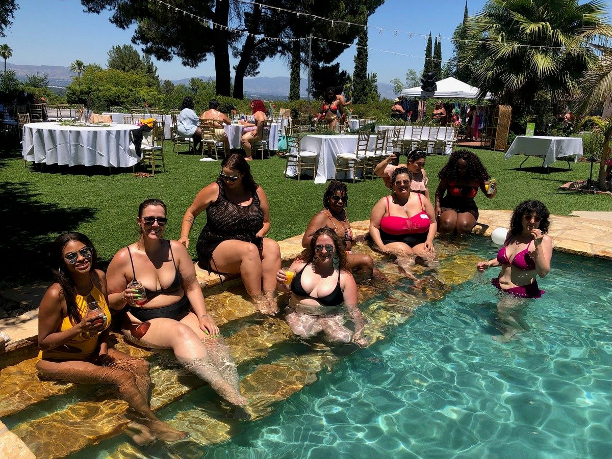 The Big Dipper Pool Party by The Plus Bus
plus size memorial day sales