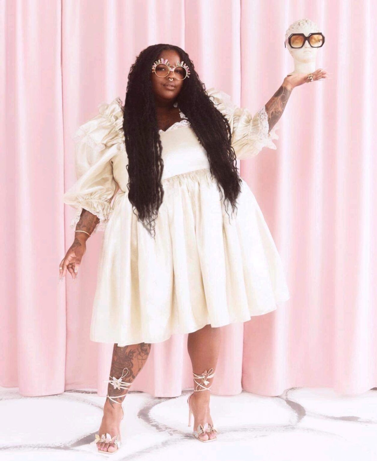 Autianna Wilson creates an AI plus size eyewear campaign 