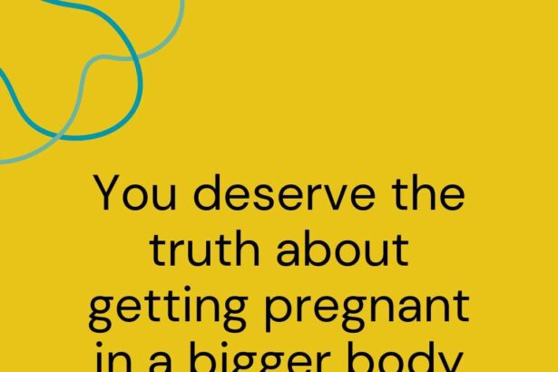 plus size pregnancy myths - Image via @fatpositivefertility