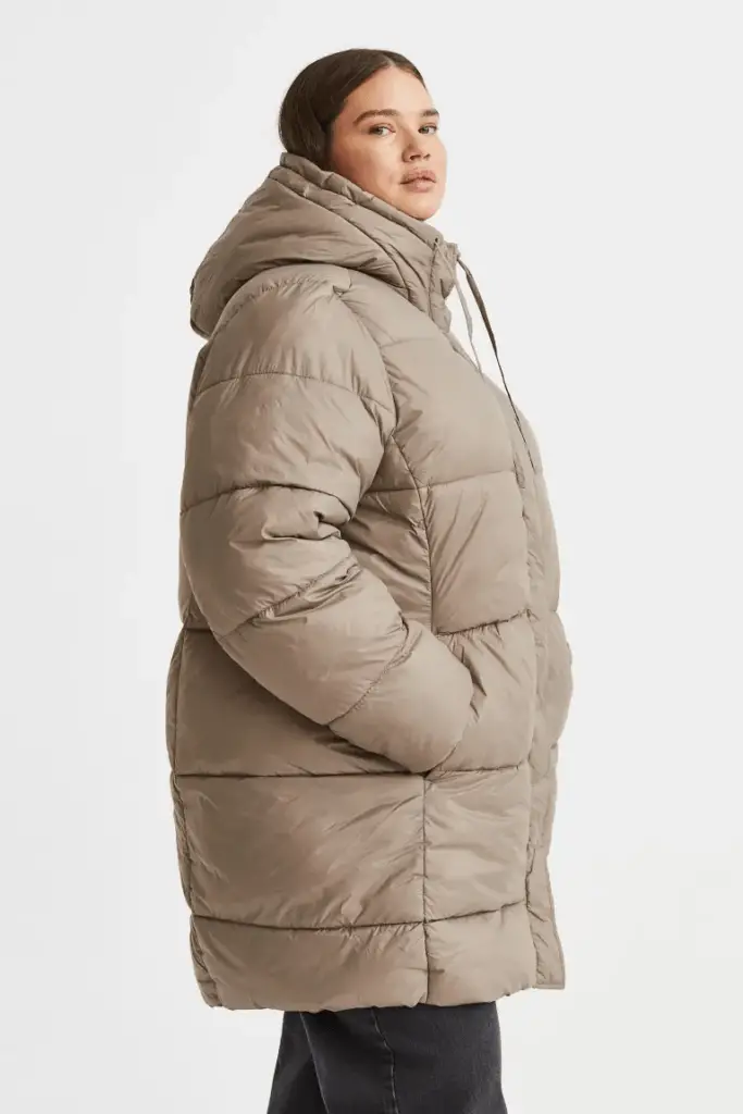 H&M+ Hooded Puffer Jacket
Fall plus size shopping tips 